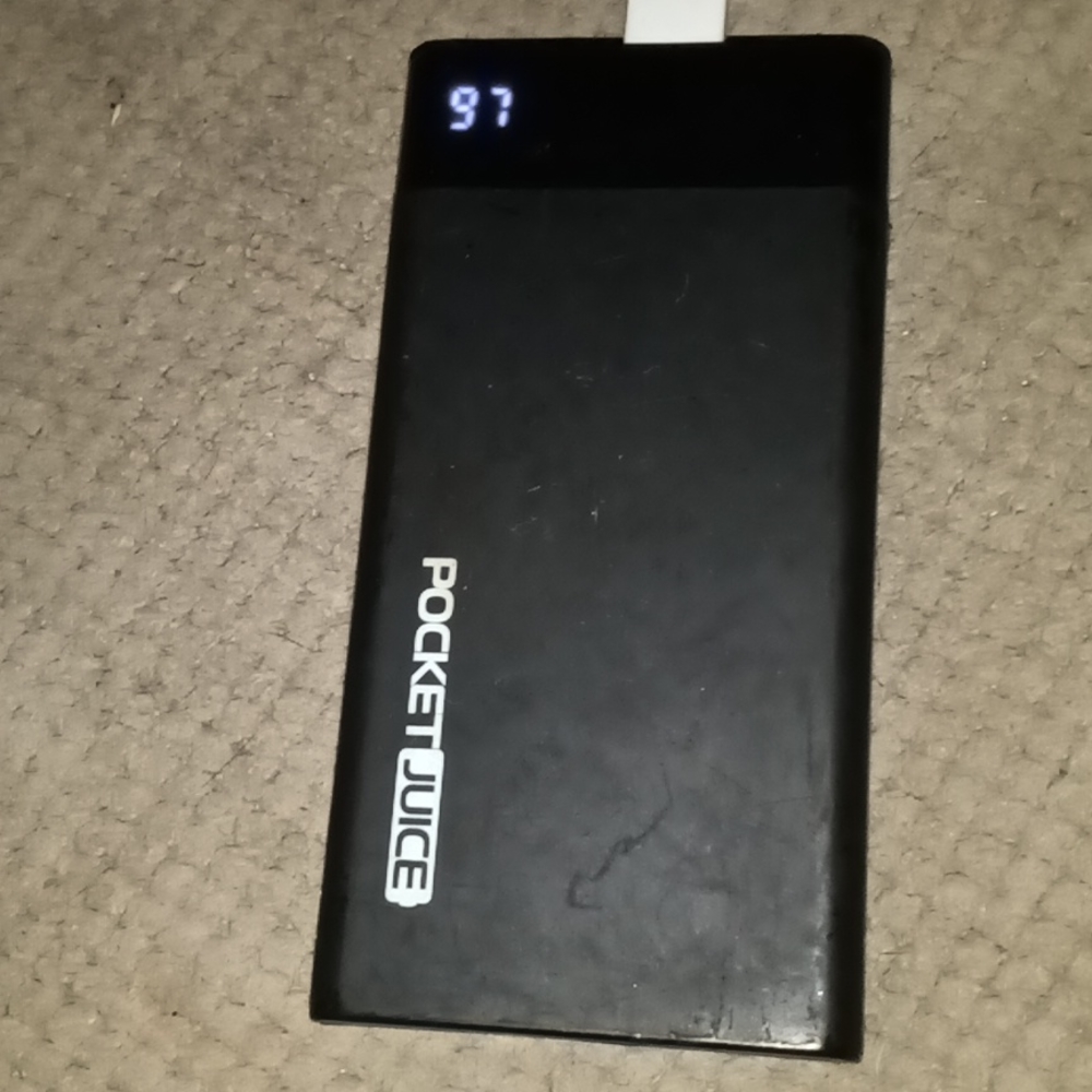 Pocket juice portable charger